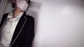 【ホテルウーマン逆さ撮り18】態度悪すぎ従業員！腹いせのパンツズリ下ろし＆背後センズリ発射！ jav jvip