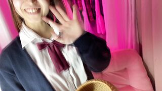ノーパンノーブラ制服女子と生中出しハメ撮り動画を晒します jav jvip 6