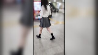 私服女子●生。休日の満員電車で上下同時責め 痴漢記録日記vol.118 1人目 voyeur jp 2