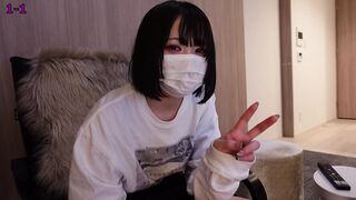 あのちゃん風メイクのSS級地雷量産型女子がやる気0でおじさんの肉棒を手コキ×SS級地雷量産型女子が浴室で嫌々フェラ・手コキ jvip