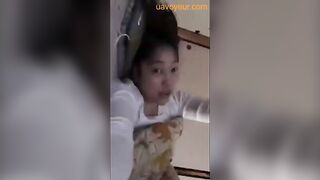 全裸美女のんきに歌を唄う jvip