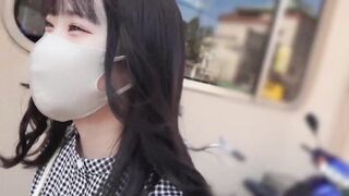 FC2PPV 4887481 【無-】先着数量　今春18歳になったばかりの若さ溢れる色白女◯大生　高嶺の花に膣内射精感謝 jav 1