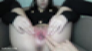 【無】スレンダー美女がバイブ攻めでおま◯こビショビショ！！ jvip