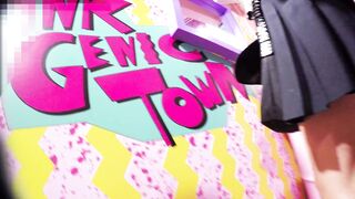 顔出しjk30-夢の国14照れながらもプリクラ撮影はばっちり-ギャルjkの白レースp-声かけ-2カメ-直撮り voyeur jp 01-150526