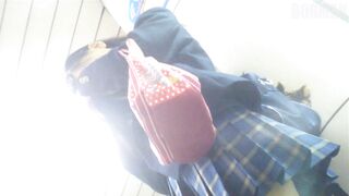 通学中に何度も撮られるJKちゃん vol.24 voyeur jp 160526