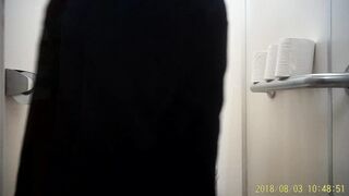 新Tennis㉔ ４名収録！全員パイパン娘！スジスジやビラビラまで丸見えで最高ですね(^o^)／ voyeur jp 160526 01