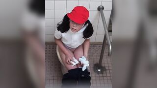 S〇生の体育祭トイレを斜め上から voyeur jp 160526 02