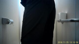 てにすくらぶ⑪ ３名登場！そんなに脚を広げて拭かなくても・・( ;∀;)丸見えですね( ;∀;) voyeur jp 160526 03