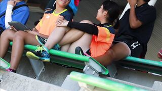 【FHD】大股開きなテニスC学生 voyeur jp 170526
