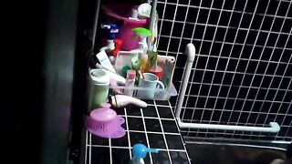 (民家盗撮）JK浴槽盗撮 voyeur jp 170526 01