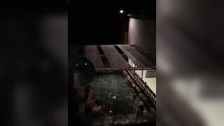 【素人】のぞき徘徊♡夜間の温泉施設観察◆露天風呂 特別編 voyeur jp 180526