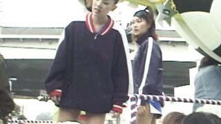 【真下撮り・ローアングル第2弾】チアちゃん！ vol.14 voyeur jp 180526