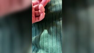 おっぱい痴漢-エロエロ美女がいたので-おっぱいをプニプニタッチ-興奮し過ぎて腕掴んで生おっぱい揉みまでww voyeur jp 01-230526