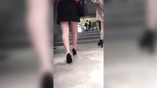 逆さ警戒ギャル 生理用ナプキン着 他 voyeur jp 03