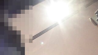 ドアップ 生尻マン毛透け透けレース白パンティー voyeur jp