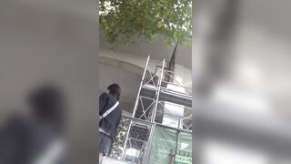青チェ遠征vol4前編 生p２人組 激かわツインテール voyeur jp