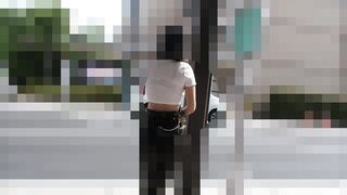 スレンダー現役女子大生 ガチ透けブラ voyeur jp