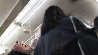 髪がとっても綺麗なお嬢様は制服の下に可愛い生キャラｐでした jk13 4k voyeur jp